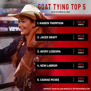 Image post by @womensrodeo on Instagram