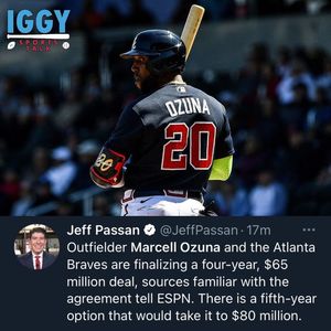Image post by @iggysportstalk on Facebook