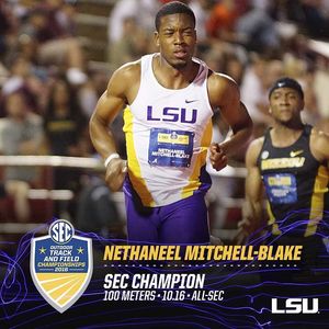 Image post by @lsutrackfield on Instagram