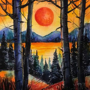 Image post by @monaedulescoart on Instagram