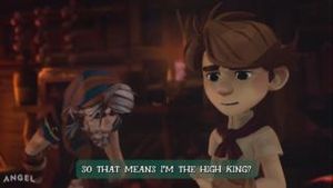 Image post by @WingfeatherSaga on Facebook