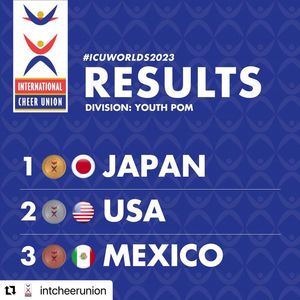 Image post by @cheer_japan on Instagram
