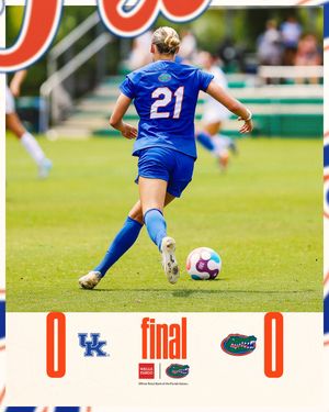 Image post by @GatorsSoccer on Twitter