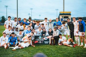 Image post by @WVUMensSoccer on Twitter