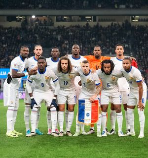 Image post by @equipedefrance on Twitter