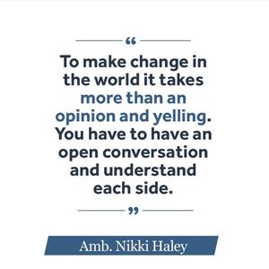 Image post by @studentsforhaley on Instagram