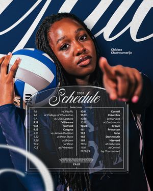 Image post by @yalevolleyball on Instagram