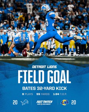 Image post by @Lions on Twitter
