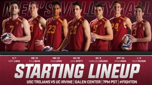 Image post by @uscmensvolley on Instagram