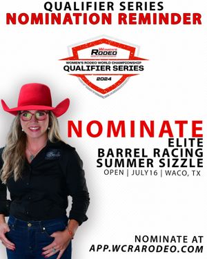 Image post by @womensrodeo on Instagram
