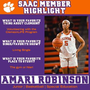Image post by @clemsonsadev on Instagram