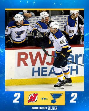 Image post by @StLouisBlues on Twitter