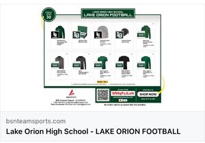 Image post by @lakeorionfootball on Instagram