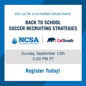 Image post by @calsouthsoccer on Instagram