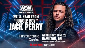 Image post by @AEW on Twitter