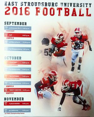 Image post by @esu_football on Instagram