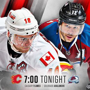 Image post by @nhlflames on Instagram