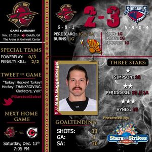 Image post by @atlgladiators on Instagram