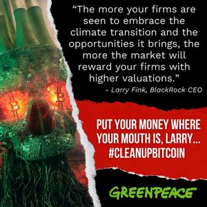 Image post by @greenpeaceusa on Instagram