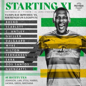 Image post by @tampabayrowdies on Instagram