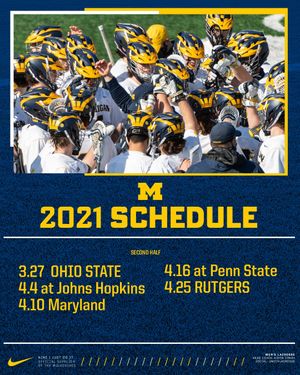 Image post by @umichlacrosse on Instagram