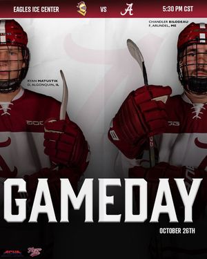 Image post by @alabamahockey on Instagram