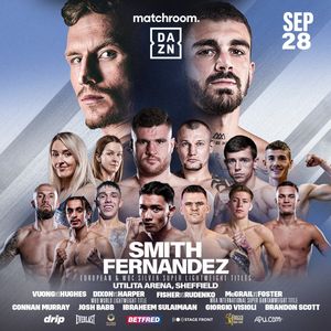 Image post by @MatchroomBoxing on Twitter