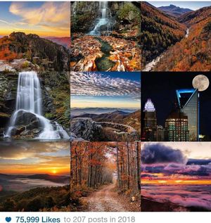 Image post by @JustinPotterPhotography on Facebook