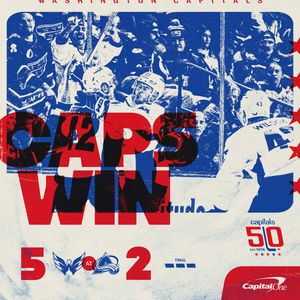 Image post by @Capitals on Twitter