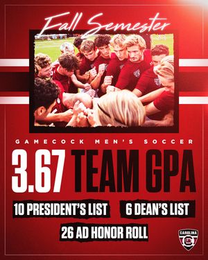 Image post by @gamecockmsoccer on Instagram