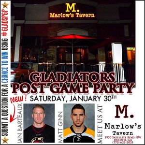 Image post by @atlgladiators on Instagram