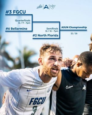 Image post by @fgcu_msoccer on Instagram