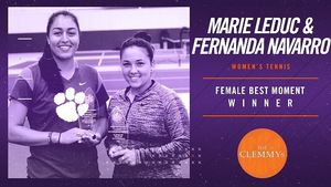 Image post by @clemsonwtennis on Instagram
