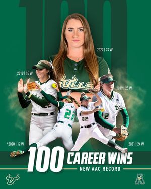 Image post by @usfsoftball on Twitter