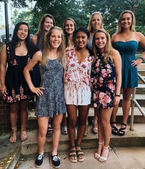 Image post by @davidsonwtennis on Instagram
