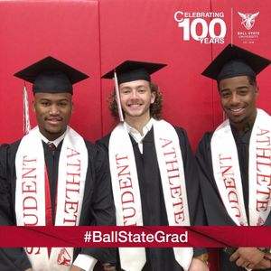 Image post by @ballstatefb on Instagram