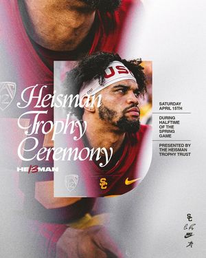 Image post by @USCFB on Facebook