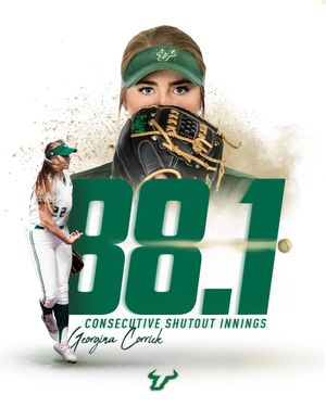Image post by @usfsoftball on Twitter