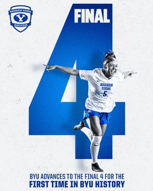 Image post by @byusoccer_w on Twitter
