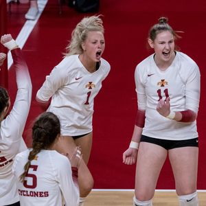 Image post by @iowastatevb on Instagram