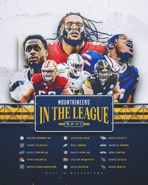 Image post by @wvufootball on Instagram