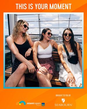 Image post by @miamiopen on Instagram