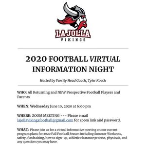 Image post by @ljhsvikingsfb on Instagram