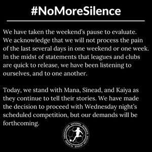 Image post by @nwsl_players on Twitter