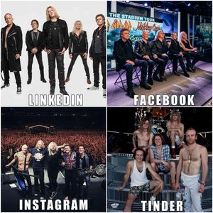 Image post by @defleppard on Instagram