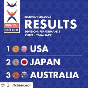 Image post by @cheer_japan on Instagram