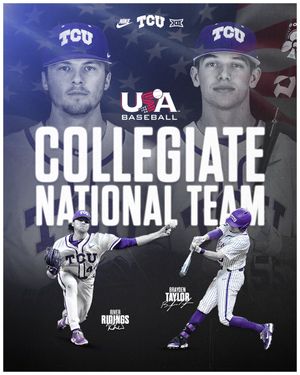 Image post by @tcu_baseball on Twitter