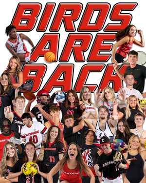 Image post by @carthageathletics on Instagram