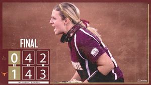 Image post by @txstatesoftball on Instagram