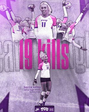 Image post by @tcuvolleyball on Instagram